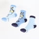 thumbnail image 1 of Tripack Calcetines Niño Celeste Rayas Bluey, 1 of 11