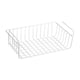thumbnail image 3 of Canasto De Alambre Debajo Del Estante, Organizador De Metal Para Dormitorio, Armario, Refrigerador, Blanco, 26x22cm, 3 of 3