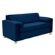thumbnail image 2 of Sofa Vivo 3c Felpa 12 Azul Marino, 2 of 5