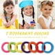 thumbnail image 4 of Baby Cacampanao Ties,100pcs Seamless Elastic Cacampanao Bands fo Kids Ponytail Holders para niñas and Kids cacampanao elastics kids, 4 of 7
