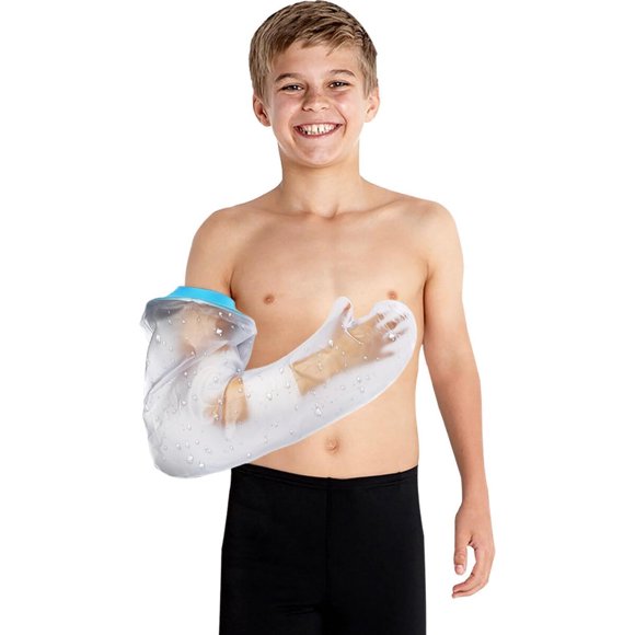 Asunby Cast Covers for Shower Kids Full Arm Waterproof, Rusa
