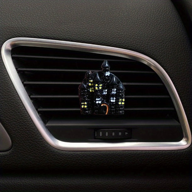 15 Types, Car Aromatherapy, Halloween Pumpkin, Skull, Ghost, Spider, Castle, Bat, Owl, Vampire, Hat, Car Interior Decoration, Party Dressing