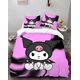 thumbnail image 1 of 3 Piece Anime Bedding Set 3D Printed Cartoon Soft Duvet Cover Set for Bedroom -Queen, 1 of 5