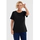 thumbnail image 1 of Polera Mujer Detalle Mangas Negro, 1 of 4