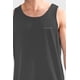 thumbnail image 2 of Polera Orgánica Sin Mangas Classic V2 Gris Oscuro Hombre Falcone, 2 of 3