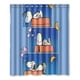 thumbnail image 1 of Cortina de ducha de Snoopy, juego de cortinas de baño con ganchos, tamaño 60 x 72 pulgadas, 1 of 3