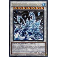 Tarjeta Yu-Gi-Oh! Transcendosaurus Glaciasaurus Wisu-En004 1ª Ed.