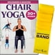thumbnail image 1 of DVD de yoga en silla para personas mayores y principiantes, con banda y 30 posturas, 1 of 3