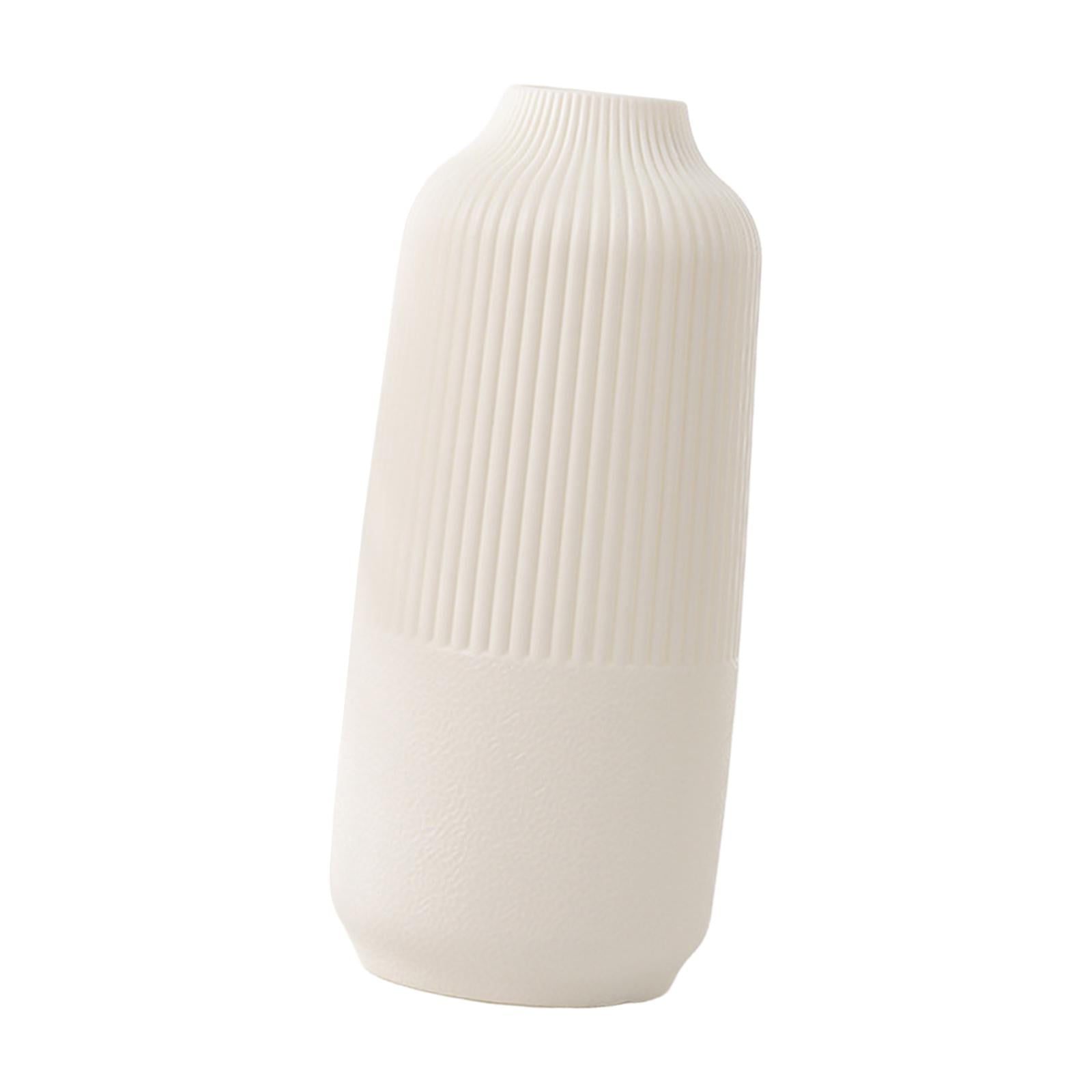 Magideal - Florero Minimalista, Florero Elegante, Centros De Mesa, Decoración De Florero Europeo, Florero Moderno Para Estante, Oficina, Dormitorio, Escritorio Grande