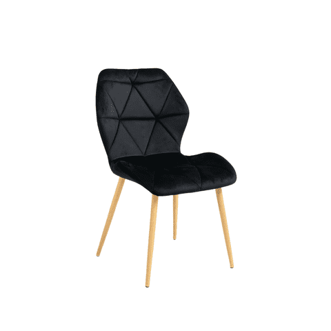Habita2 Chile - Silla Aviador Para Comedor Simil Madera Negro