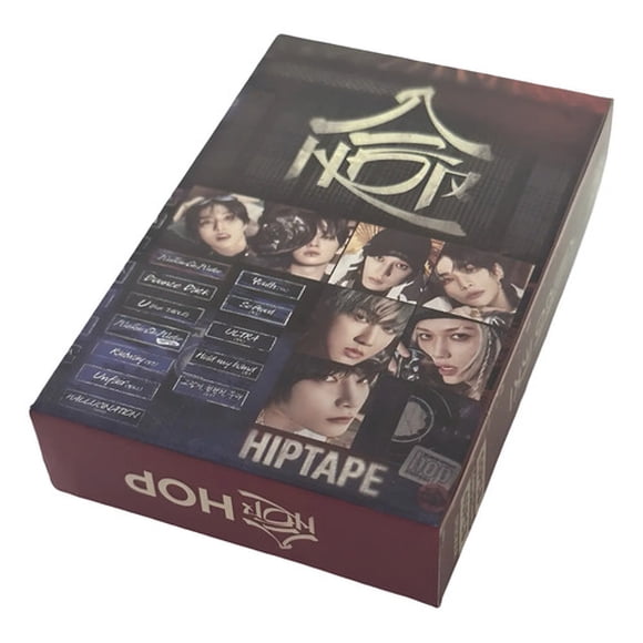Set 55 Lomo Cards Stray Kids - Skzhop Hiptape + 40 Stickers Skzhop Hiptape Straykids