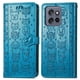 thumbnail image 2 of Funda Cartera FOXDOCK para Motorola Edge 50 Neo , Flip PU con Relieve de Gatos y Perros, Tarjetero y Soporte, 2 of 6