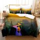 thumbnail image 1 of Fantasy Witch Dragon Llien World Bedding Sets exquisite bed supplies set duvet cover bed comforter set luxury birthday giftBed Sheets, 1 of 5