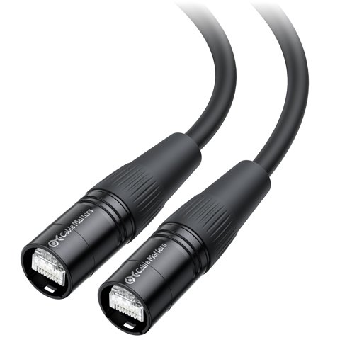 Cable Matters - Cable Ethernet Matters Cat6 Ethercon Rj45 De 150 Pies, Color Negro