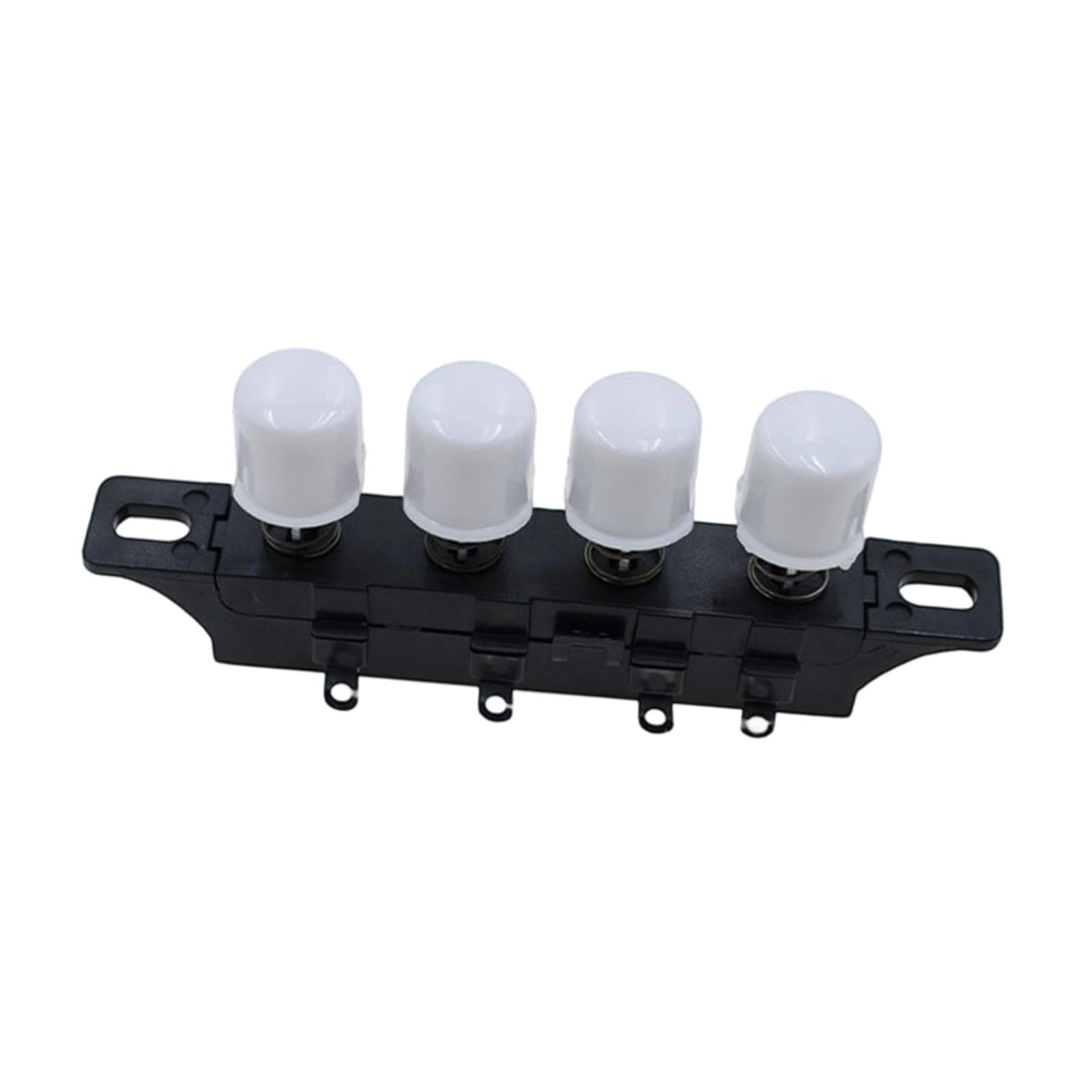 Bothyi - Interruptor De Llave Para Ventilador Eléctrico, Ligero, De Repuesto, Diseño De Llave De Piano Stury De 4 Teclas