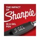 thumbnail image 2 of Bolígrafos de Gel Sharpie 0,7 mm Negro – Pack de 22, 2 of 5