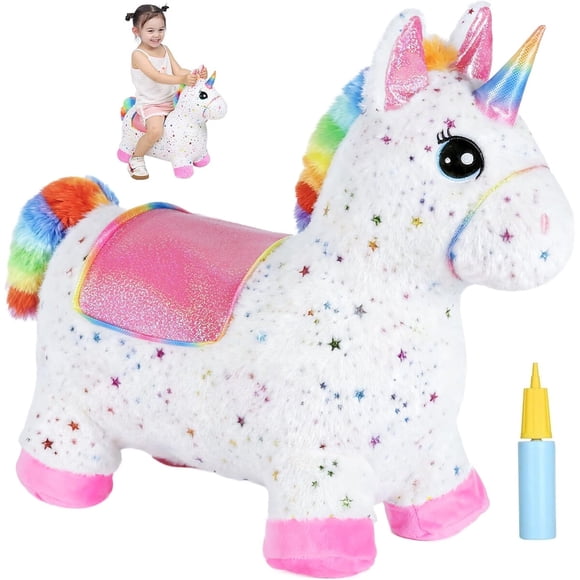 Juguete Unicornio Saltarín Inflable INPANY