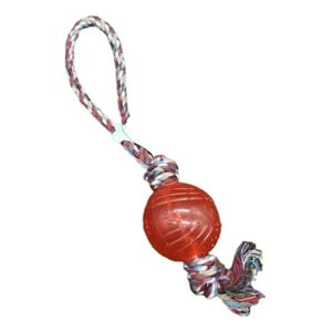 Genérico - Set 4 Juguetes De Cuerda Con Pelota Perros Mascotas Lau