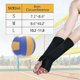thumbnail image 4 of Mangas para brazo de voleibol L LK SPORTS para niñas, negras, talla S, 4 of 5