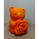 thumbnail image 3 of Figura decorativa oso de rosas, 3 of 3