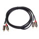 thumbnail image 2 of Cable De Audio De 2 RCA Macho A 2 RCA Macho, Resistente, Auxiliar, Para Altavoces Domésticos, 300 Cm, 2 of 5