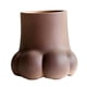 thumbnail image 1 of Florero De Cerámica Con Forma De Garra De Gatito, Maceta Elegante Para Regalo De Inauguración De La Casa, Color Marrón, 1 of 3