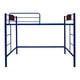 thumbnail image 1 of Cama Alta Child 1.5 Plaza Metálica Azul, 1 of 3