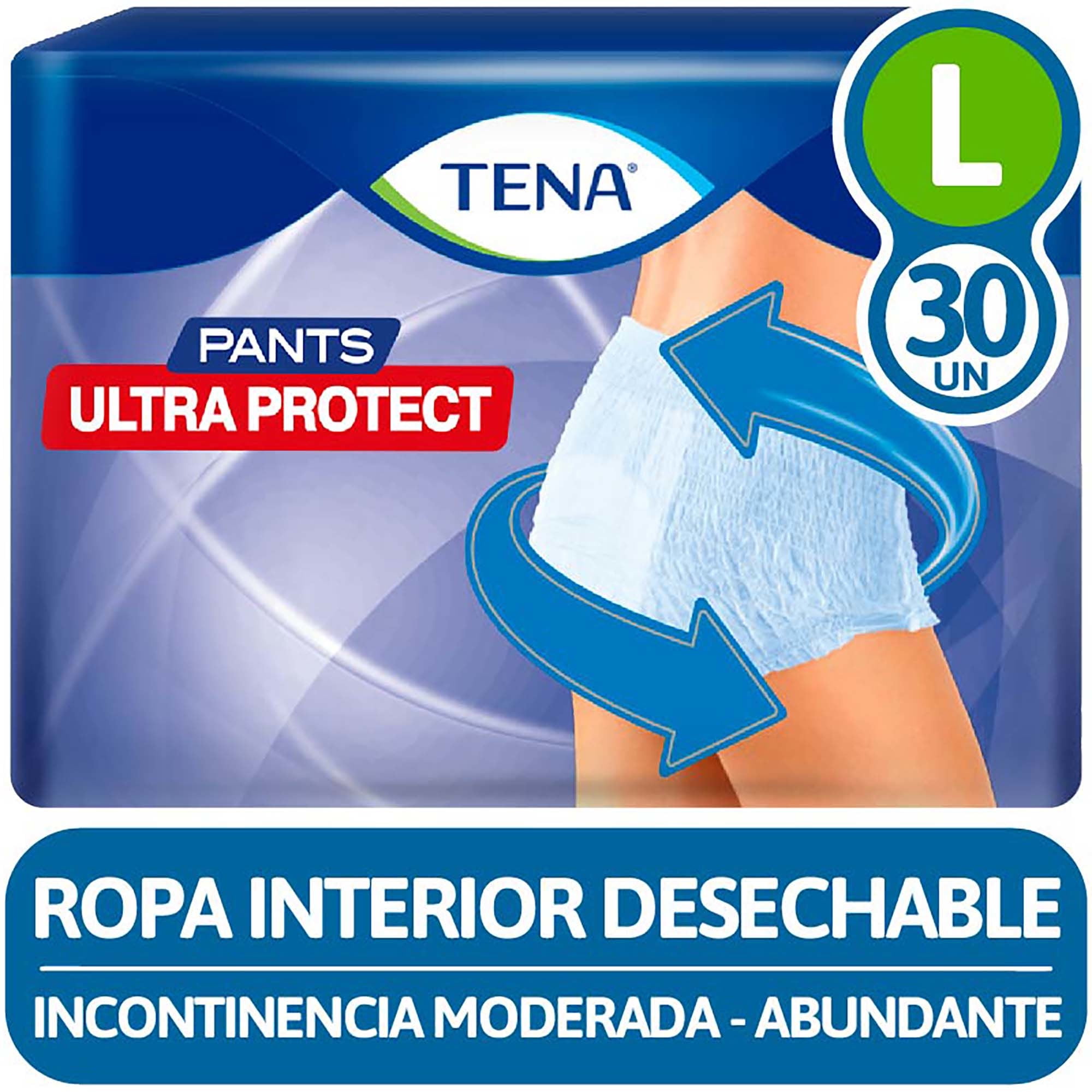 Ropa Interior Desechable Ultra Protect 30 Un Tena