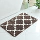 thumbnail image 1 of suxuMhao Tapetes de Baño, Tapete de Baño Suave de Cuadros Marrones, Tapete de Baño Absorbente Antideslizante, 15.7 X 23.6 Inch 1 Pack, Tapete de Piso de Poliéster Lavable para Espacio Interior Del, 1 of 4