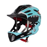 Ioensy - Casco De Bicicleta Para Niños, Casco Integral Moderno Para Exteriores, Correr, Andar En Bicicleta, Patineta, Azul Claro