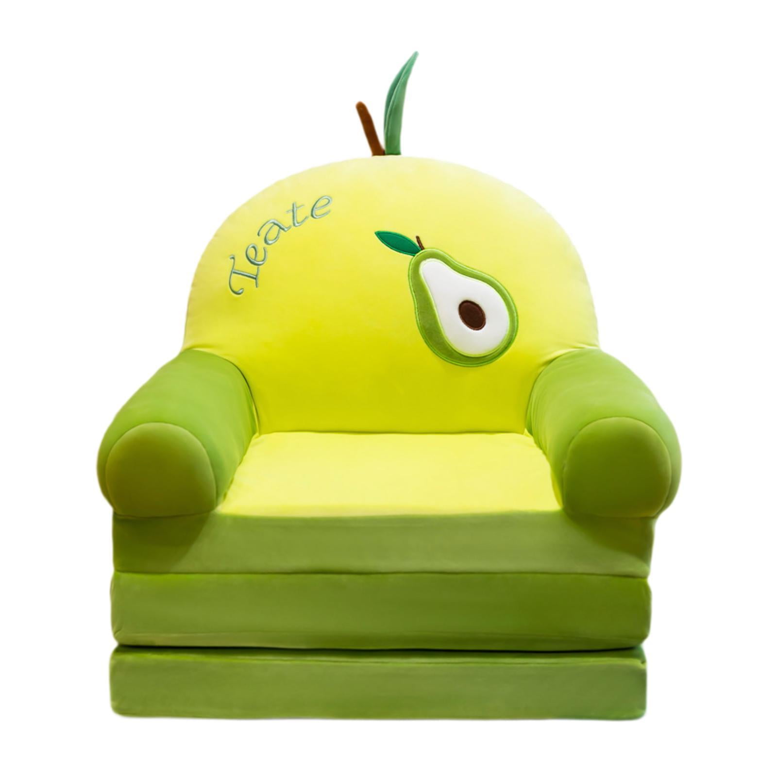 Magideal - Sofá Convertible De Silla Para Niños Para Niños A La Tumbona 2 En 1 Dibujos De Dibujos Animados Dobladete Para La Sala De Estar De La Sala De Estar Estilo E