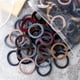 thumbnail image 1 of 50pcs/Set Women Girls Basic Hair Bands 1.57inch Simple Solid Colors Elastic Headband Hair Ropes Ties Hair Accessories Ponytail Holder, 1 of 5