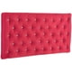 thumbnail image 2 of Respaldo Cama Diamond 1.5 Plaza Felpa Rojo, 2 of 4