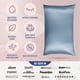 thumbnail image 5 of Funda de almohada de seda Blissy, 100% pura, morera, 22 Momme, grado 6A, 5 of 8