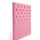 thumbnail image 3 of RESPALDO 1 PLAZA ROSADO CAPITONE PREMIUM FELPA 5 LINEAS DE BOTONES, 3 of 3