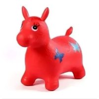 Genérico - Pony Caballito Saltarín Juguete Para Niños Rojo
