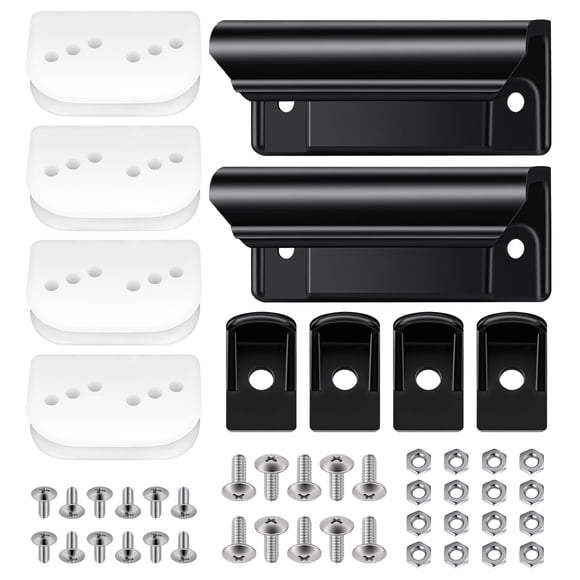 Kit completo de ajuste para puerta de cobertizo LEYURISE para puerta metálica Arrow ShelterLogic