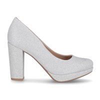 Zapato Mujer Plata/Glitter Evelin Piccadilly