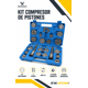 thumbnail image 2 of Kit Compresor De Pistones Gutstark 22 piezas Con Estuche Organizado, 2 of 6