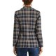 thumbnail image 3 of INSPIRE CHIC Blazers de regreso a clases para mujeres, solapa con muesca, manga larga, un botón, blazer de cuadros, azul oscuro, talla L, 3 of 6