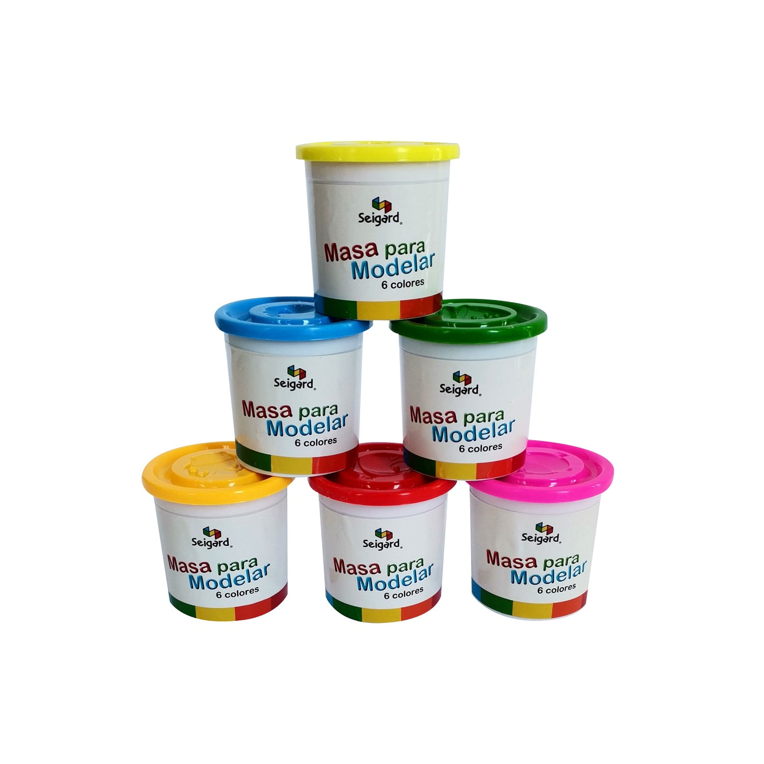 Seigard - Set De 6 Masas Para Modelar
