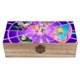 thumbnail image 1 of Los Casos de las Criaturas Caja Organizadora de Madera Rústica - Caja Decorativa Multifuncional para Escritorio, Hogar, Oficina, Joyas y Manualidades, 1 of 6