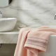 thumbnail image 3 of Toallones De Baño Teng Fei 70 Cm, Set De 3 Unidades Salmón Rayas, 3 of 3