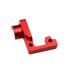 thumbnail image 5 of Caja De Engranajes Abiertos De Reemplazo De Caja De Cambios RC Modelo De Aluminio De Metal De Aluminio Para Tamiya Rojo, 5 of 5