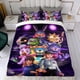 thumbnail image 4 of Cinco Noches en Freddy's Conjunto de sábanas temático, trío de piezas, cómodo y amigable con la piel, diseño único, regalo de decoración para el hogar para familiares, amigos y fans, 90 cm * 190 cm, 4 of 6