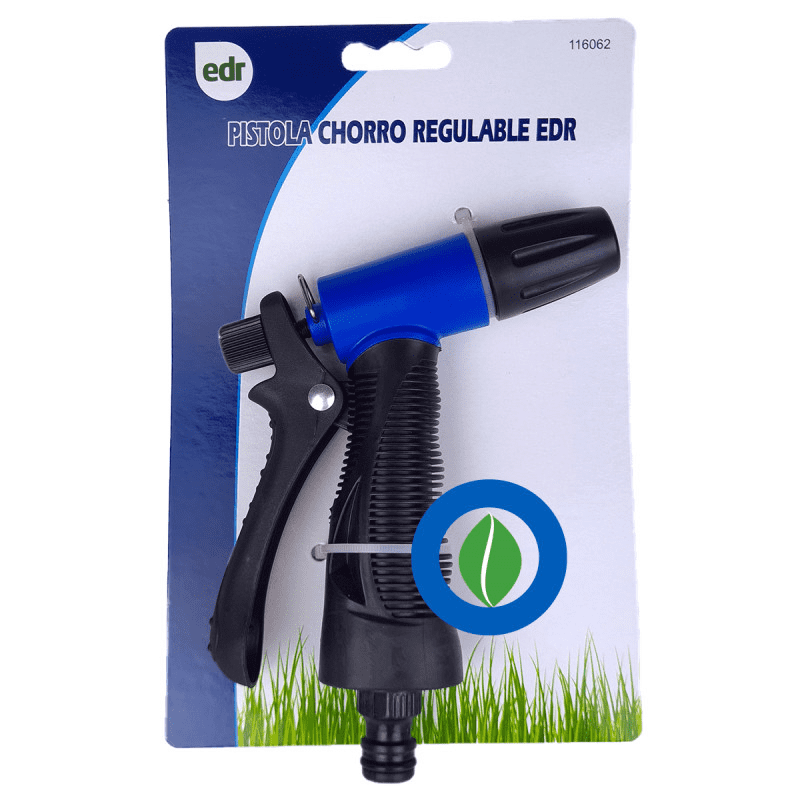 Edr - Pistola Chorro Regulable Con Adaptador