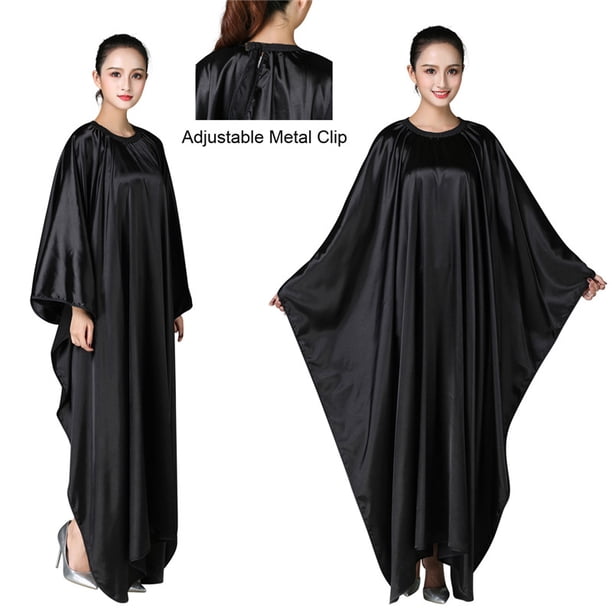 Salon Professional Hair Styling Cape Adult Silk Hair Treatments Hair Cutting Coloring Waterproof Barber Hairdressing cape Apron