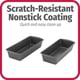 thumbnail image 4 of Juego de 2 moldes GoodCook para pan, extra grandes, 33 x 13 cm, acero, 4 of 6