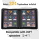 thumbnail image 2 of Carpeta ProCase Top Loader para 324 tarjetas, 3 x 4 pulgadas, negra, 2 of 8