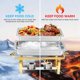 thumbnail image 4 of Bañador Grillaxy 9 qt – Pack de 4 en Acero Inoxidable Dorado, 4 of 7